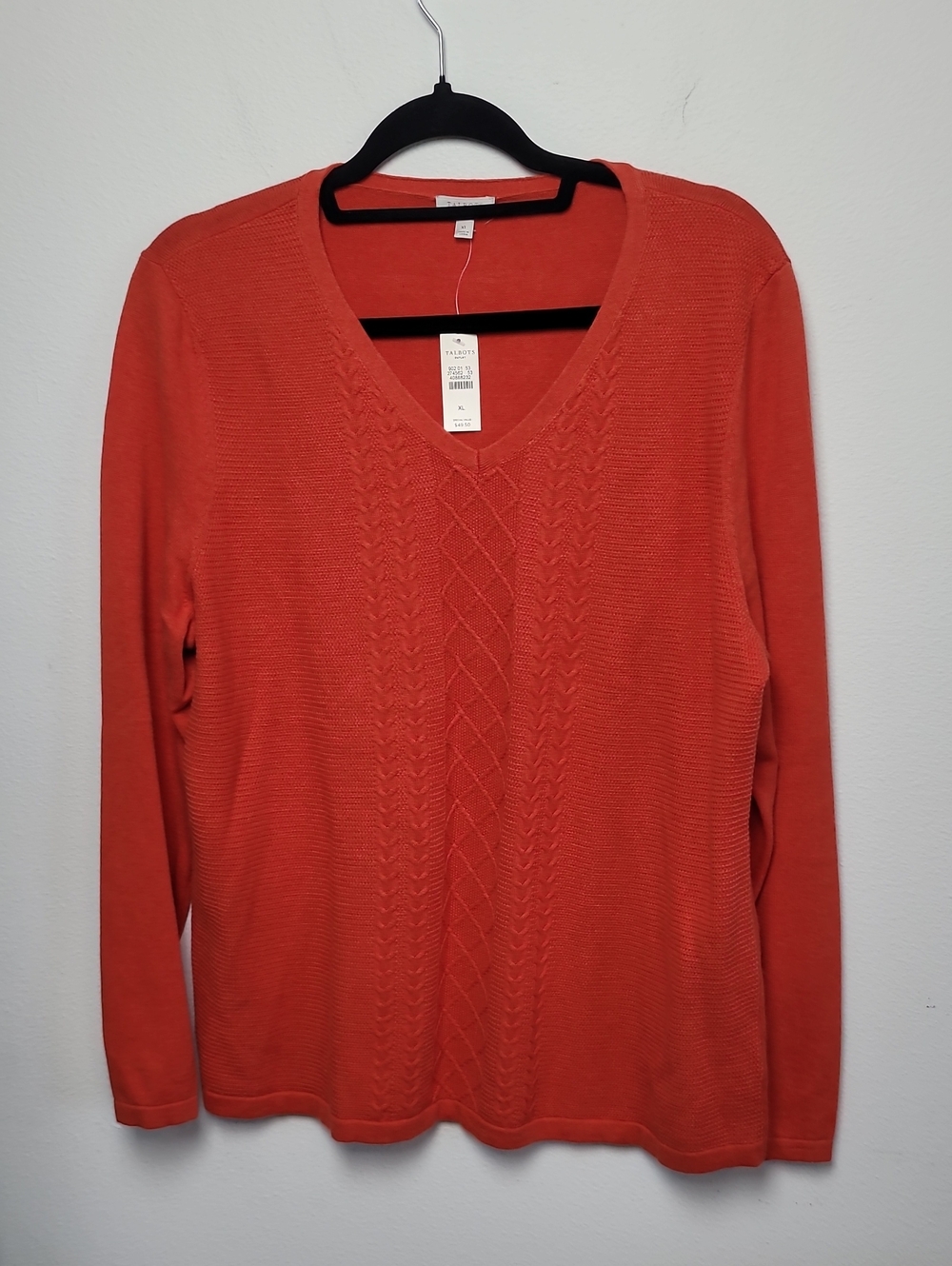 NWT Talbots VneckSweater Women's Size XL